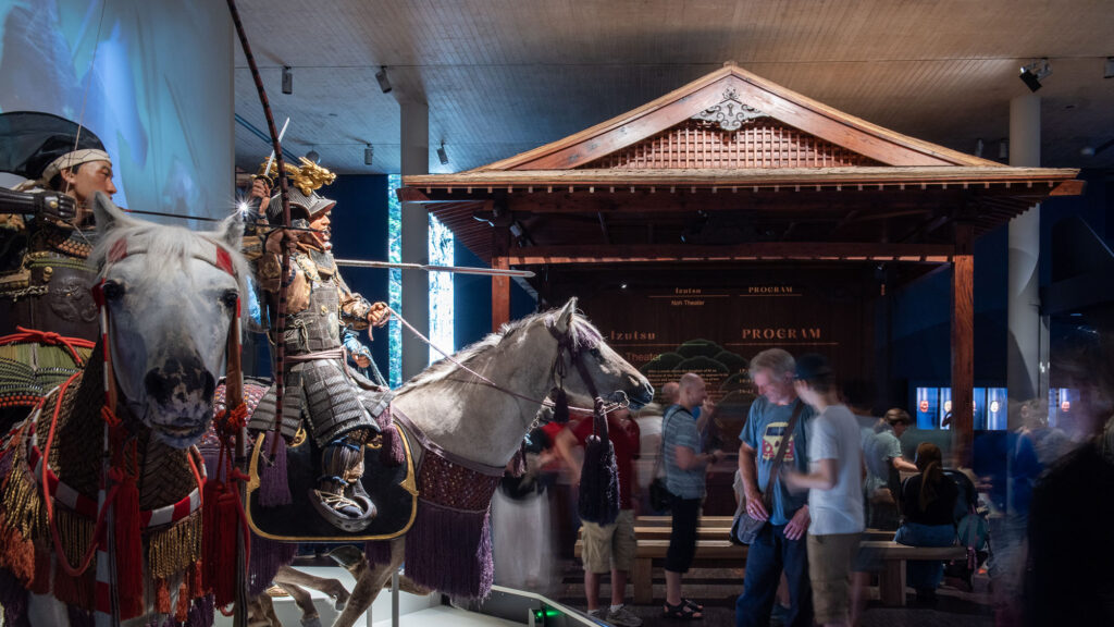 Abendveranstaltung im Samurai-Museum